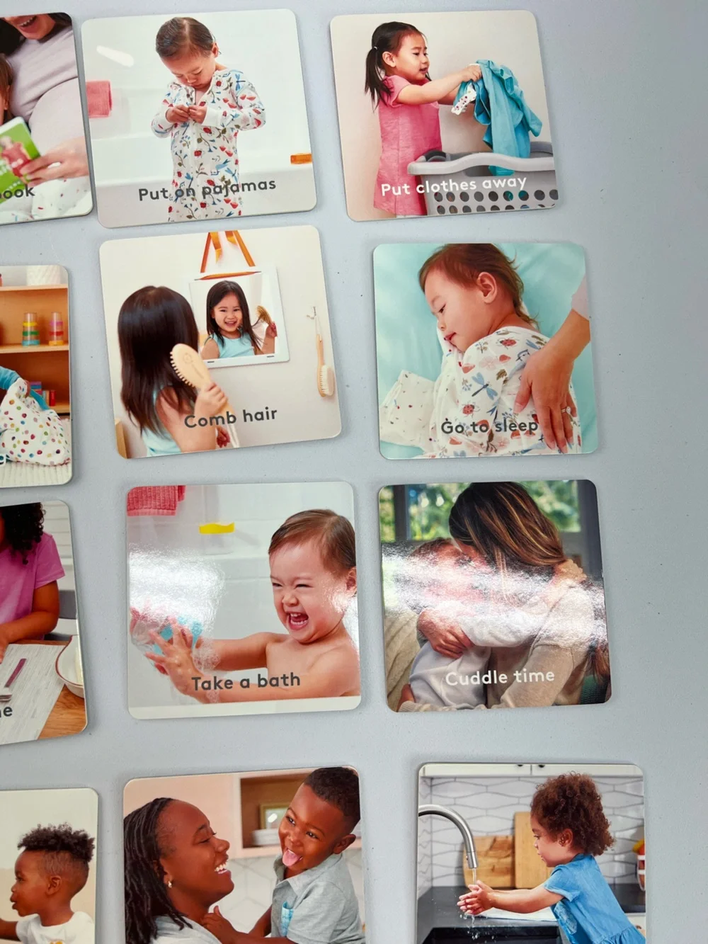 Lovevery Let’s Map It Out Routine Cards Montessori Inspired
